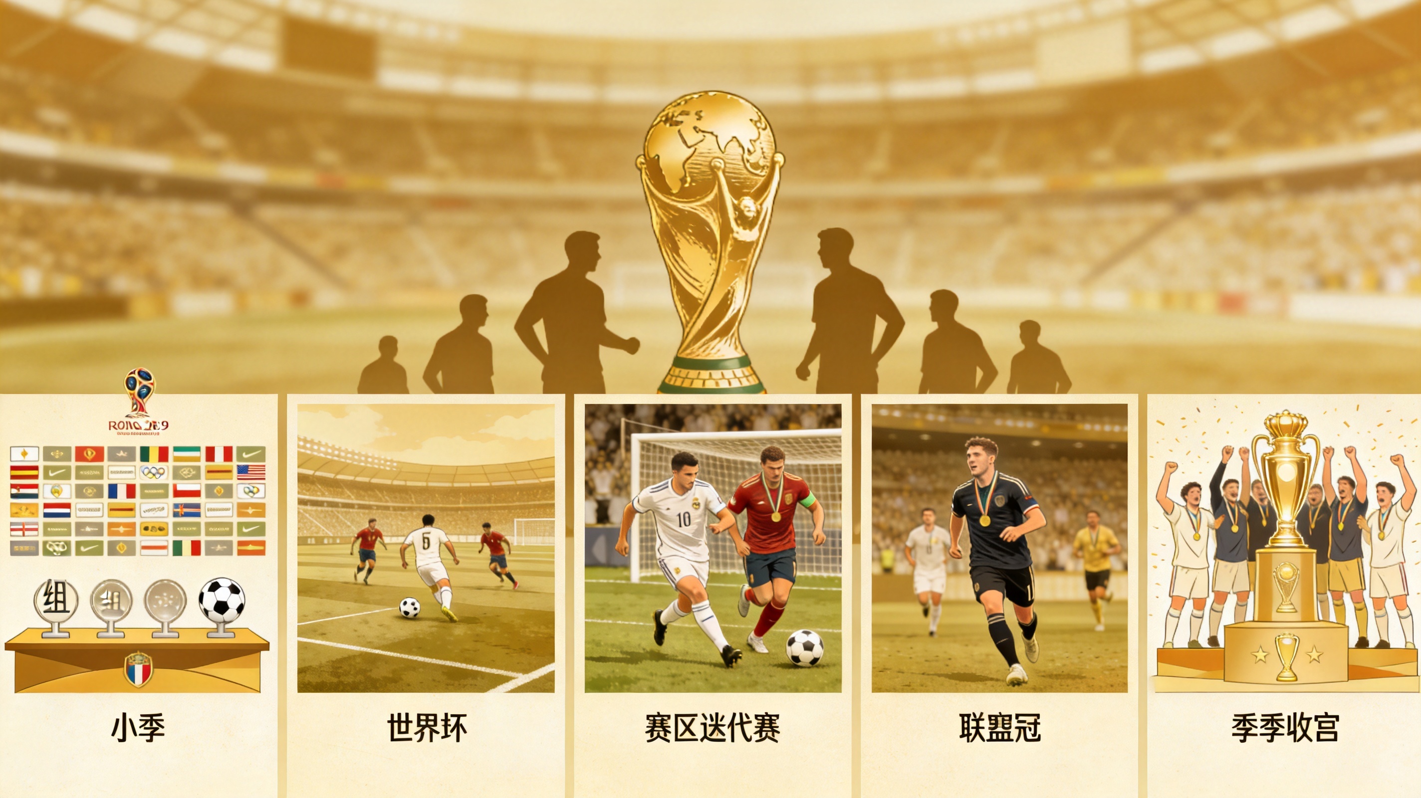 678体育专题分析栏目示意：世界杯、欧冠淘汰赛与联赛争冠主题的内容组合